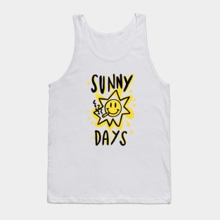 Sunny days smoking | sunny day | smoke | yellow Tank Top